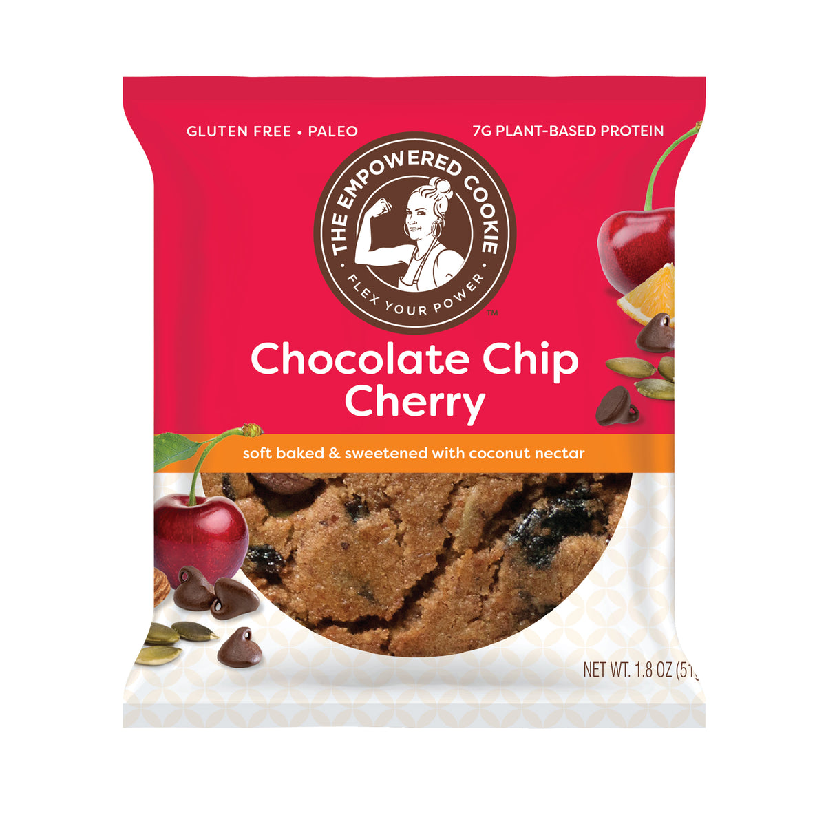 Cherry Chocolate Chip Cookies (12 Pack) – The Empowered Cookie